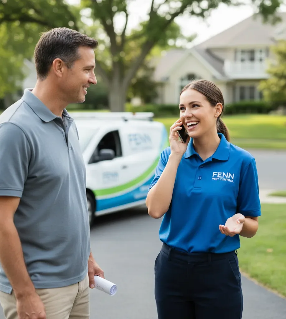 Fenn Pest Control customer support in Booneville